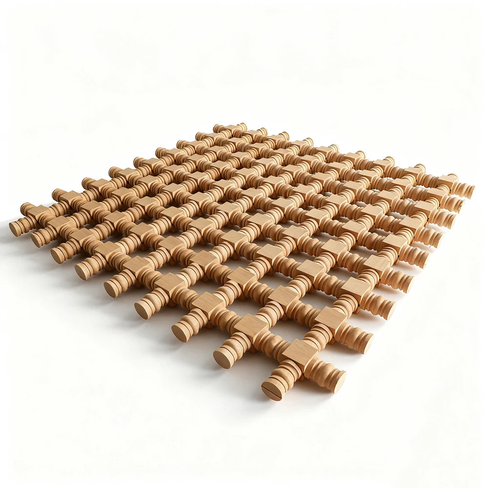 Wood Figurines Wood Applique Wood Decal Onlay Wood Carving Lines Carved Exquisite Natural Long Wooden Furniture Decor Lines Stra