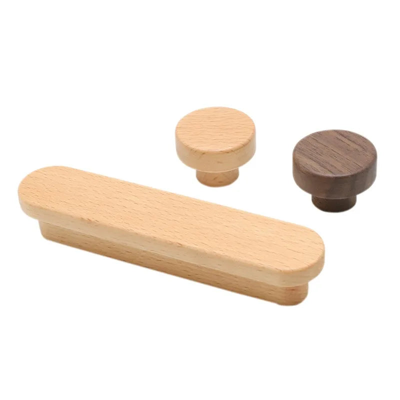 Wooden Cabinet Door, Cabinet, Wardrobe, Cabinet Door Handle, Modern Minimalist Solid Wood Handle, Drawer Door Handle