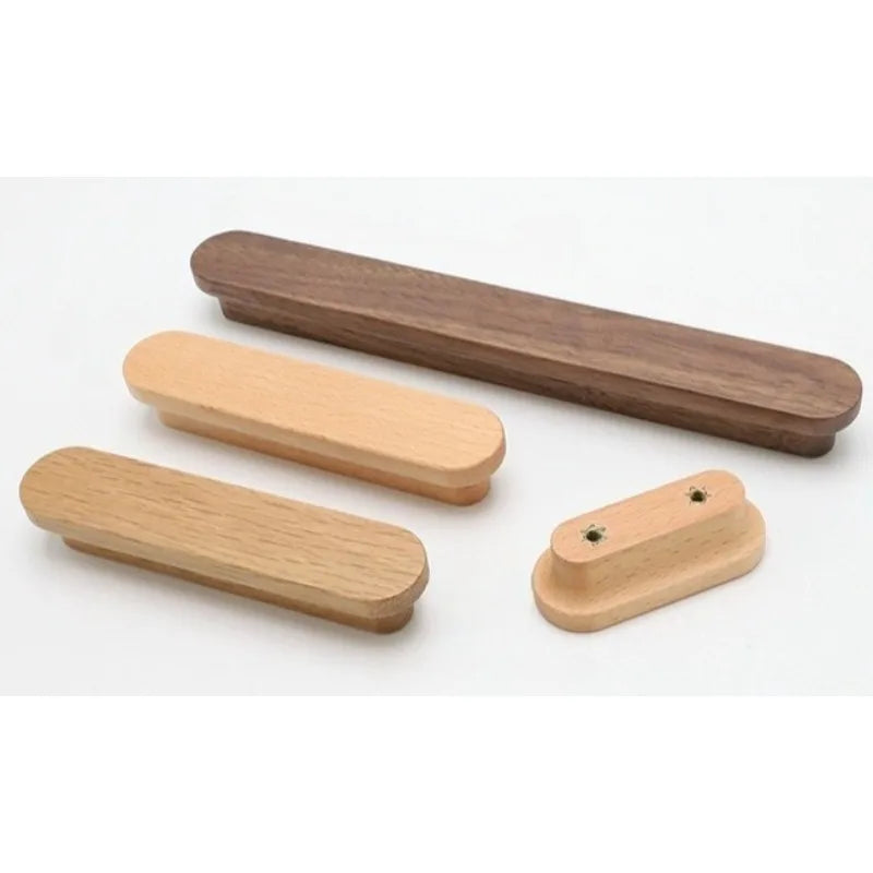 Wooden Cabinet Door, Cabinet, Wardrobe, Cabinet Door Handle, Modern Minimalist Solid Wood Handle, Drawer Door Handle