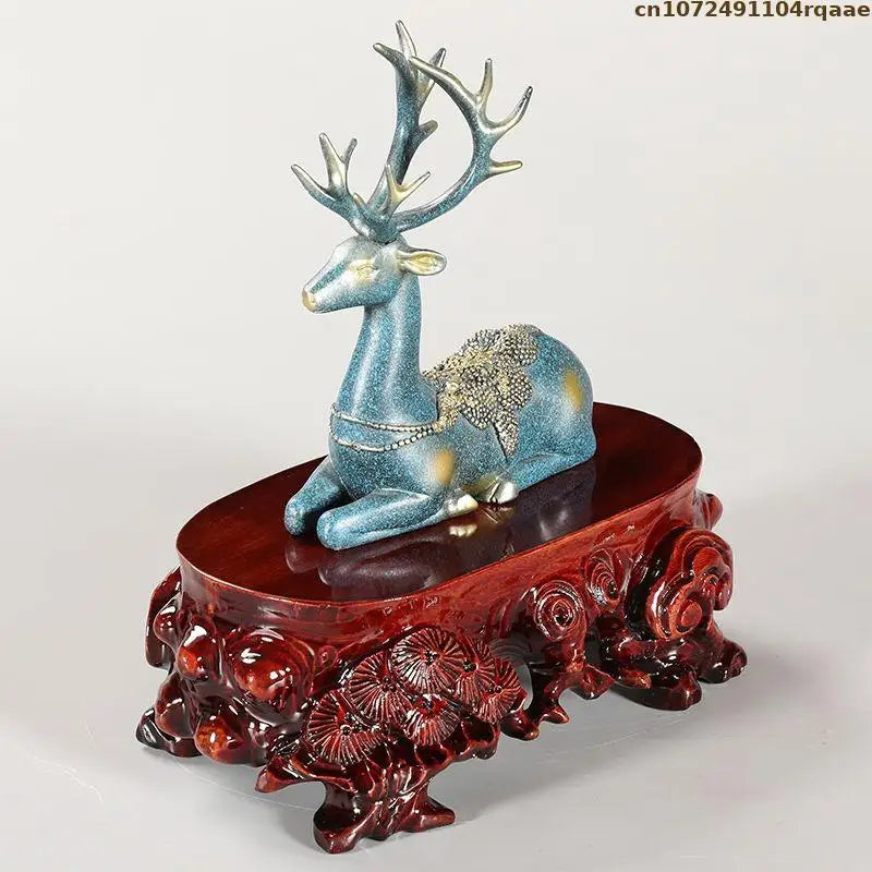 Wooden Display Stand - Multi-Purpose for Tea Sets, Bonsai Plants, Vases, Buddha Statues & Incense Burners | Decorative Shelf